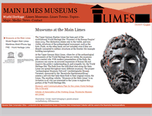 Tablet Screenshot of museen-mainlimes.de